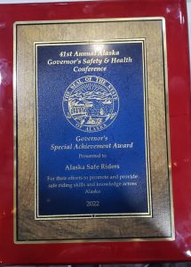 Alaska Governors Special Achievement Award 2023