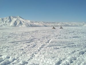 The view at Arctic Man