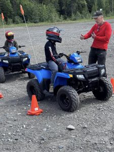 Mike teaching ATV